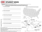 CNN Student News Daily Worksheet - Google Class Ready