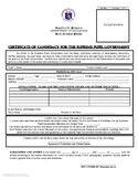 COC CERTIFICATE OF CANDIDACY