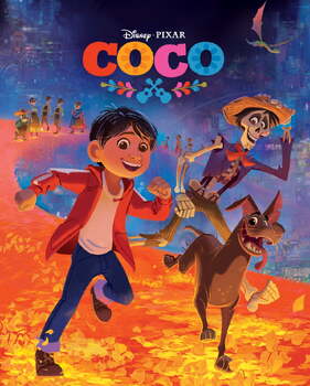 Preview of COCO (2017) FILM - MAKE A HEXAFLEXAGON with images from the movie COCO.