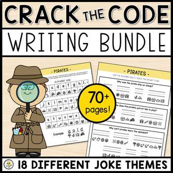 Preview of CODE BREAKER Writing Activities for Occupational Therapy *GROWING RESOURCE*