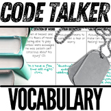 CODE TALKER (BY JOSEPH BRUCHAC) | Novel Study Unit Activit