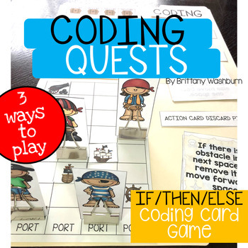 Preview of CODING QUESTS - If/Then/Else Game