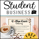 COFFEE CART Student Business | FREE Flyer & Directions | S