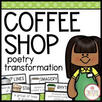 Preview of COFFEE SHOP POETRY ROOM TRANSFORMATION ACTIVITIES FOR SECOND GRADE