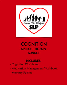 Preview of COGNITION SPEECH THERAPY BUNDLE