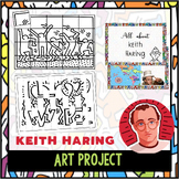 ART BUNDLE - KEITH HARING, knowing the artist project
