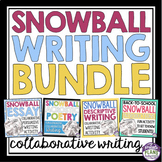 Collaborative Writing Activities and Assignments Bundle - 