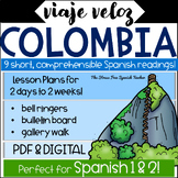 COLOMBIA Spanish CI Comprehensible Readings COLOMBIA Count