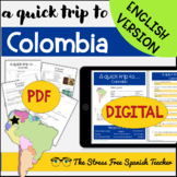 COLOMBIA Reading a Quick Trip series South America studies