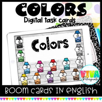 Preview of Colors Boom Cards™