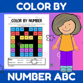 COLOR BY NUMBER ALPHABET (Revealing Letters A-Z) Addition 