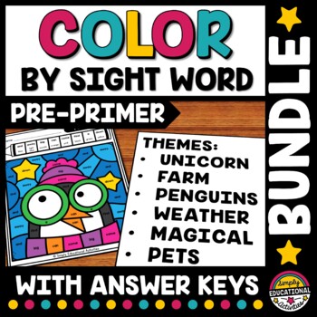 Preview of COLOR BY SIGHT WORD WORKSHEET KINDERGARTEN JUNE COLORING PAGE SHEET NO PREP