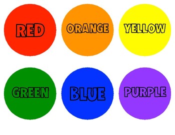 COLOR SORTING MAT by create your SHINE | Teachers Pay Teachers