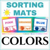 COLOR sorting mats with REAL pictures