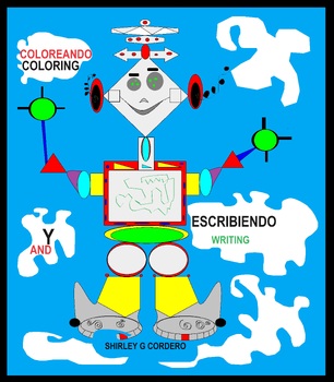 Preview of COLOREANDO Y ESCRIBIENDO / COLORING AND WRITING