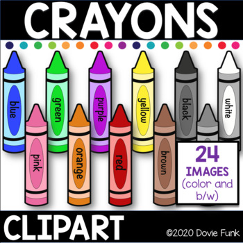 Crayon & Marker Clipart