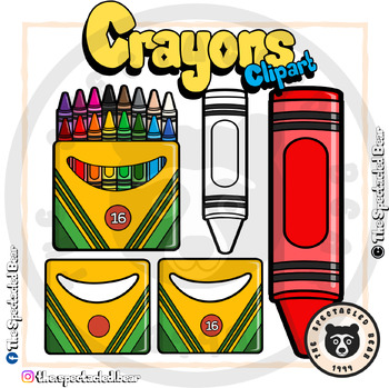 clipart crayon box