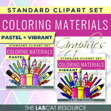 COLORING MATERIALS - Pastel and Vibrant Standard Sets | Cl