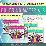 COLORING MATERIALS - Pastel and Vibrant Standard and Mini 