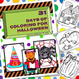 Halloween Countdown in Coloring Pages