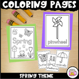 COLORING PAGES – SPRING THEME {dots planet}