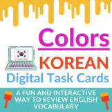 COLORS Korean BOOM Card Colours | COLORS Korean Distance Learning