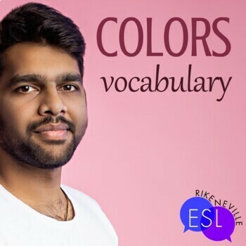 Preview of COLORS Newcomer Adult ESL Vocabulary