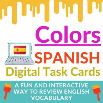 Preview of COLORS BOOM Cards™ Spanish Boom Cards™ Colors