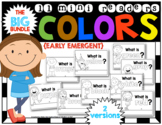 Teaching Colors: BIG Bundle {11 MINI Readers} Building Rea