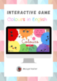 COLOURS IN ENGLISH - INTERACTIVE GAME DISTANCE LEARNING