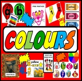 COLOURS TEACHING RESOURCES DISPLAY ART DISPLAY EARLY YEARS