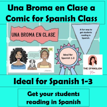 Preview of COMIC BOOK FOR SPANISH 1-3