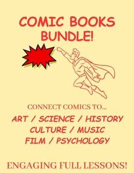 Preview of COMIC BOOKS BUNDLE! (FULL LESSONS)