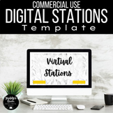 COMMERCIAL USE Digital Learning Stations Templates