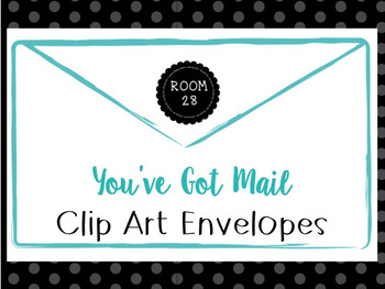 Commercial Use You Ve Got Mail Envelope Clip Art Tpt