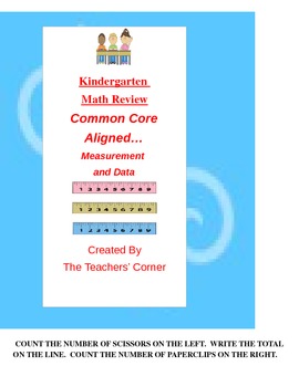Preview of Common Core Kindergarten Math Review: Measurement and Data