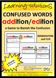 COMMONLY CONFUSED WORDS - GAME addition-edition