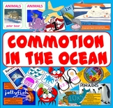 COMMOTION IN THE OCEAN STORY  RESOURCES -ANIMALS SEALIFE R