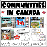 COMMUNITIES IN CANADA 1780–1850 - Modified Grade 3 Social 