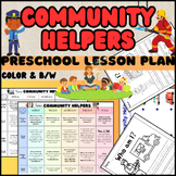 COMMUNITY HELPERS -Preschool Weekly Lesson Plan