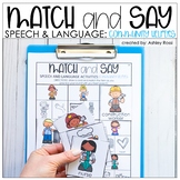 Community Helpers Speech Therapy Activities - Print & Digital