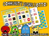 COMMUNITY SAFETY SIGNS LOTTO MATCH & SORT autism speech th