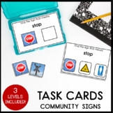 COMMUNITY SIGNS  TASK  CARDS