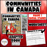 COMMUNITIES IN CANADA 1780-1850 - MODIFIED Grade 3 Social 
