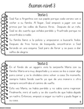 compare and contrast essay in spanish