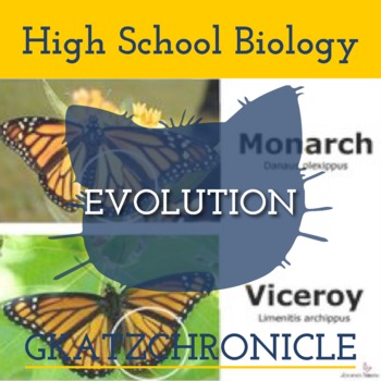 Preview of COMPARE MONARCH AND VICEROY BUTTERFLIES - ENRICHMENT - EVOLUTION - ECOLOGY