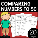 COMPARE NUMBERS TO 50