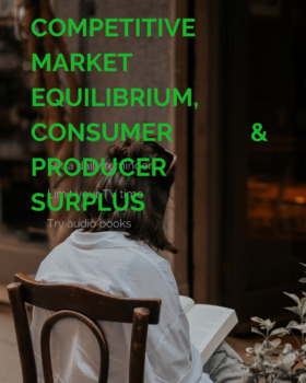Preview of COMPETITIVE MARKET EQUILIBRIUM