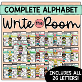 Write Around the Room ABC BUNDLE Alphabet Kindergarten Activities