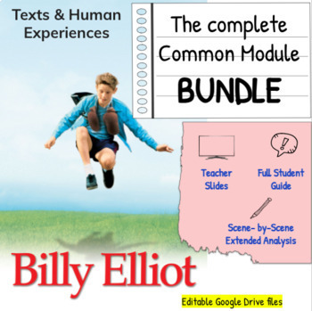 Preview of COMPLETE 'Billy Elliot' Resource Package - HSC Texts and Human Experiences